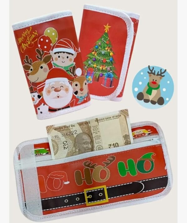 Esmi *Cute kids christmas Santa wallets*