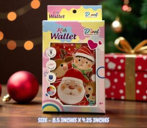 Esmi- *Cute kids christmas Santa wallets*