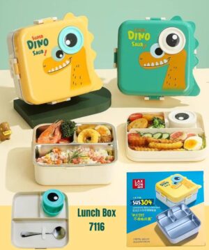 Esmi- *Dino- Premium quality stainless steel lunch boxes*