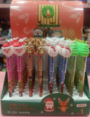 Esmi- *Christmas theme Push Lead Pencils - Set of 4