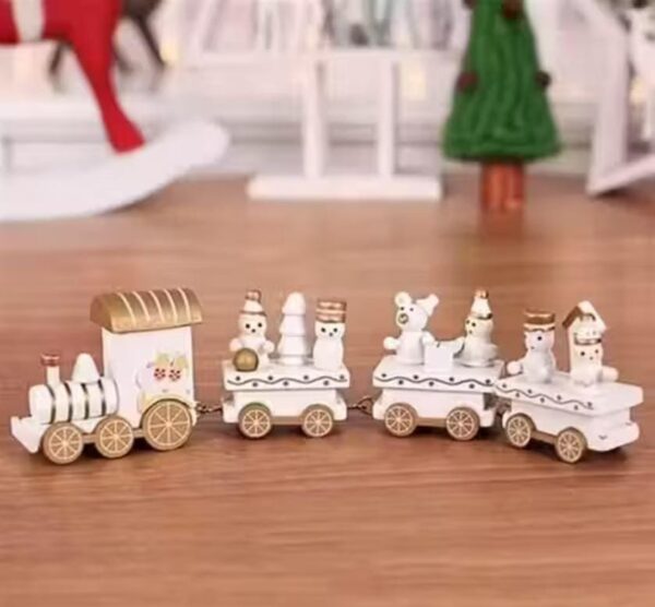 Esmi *Cute Wooden Christmas theme Train*
