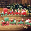Esmi *Cute Wooden Christmas theme Train*
