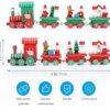 Esmi *Cute Wooden Christmas theme Train*