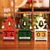 Esmi *Table Decor Christmas Tree Rubic cube Calendar*
