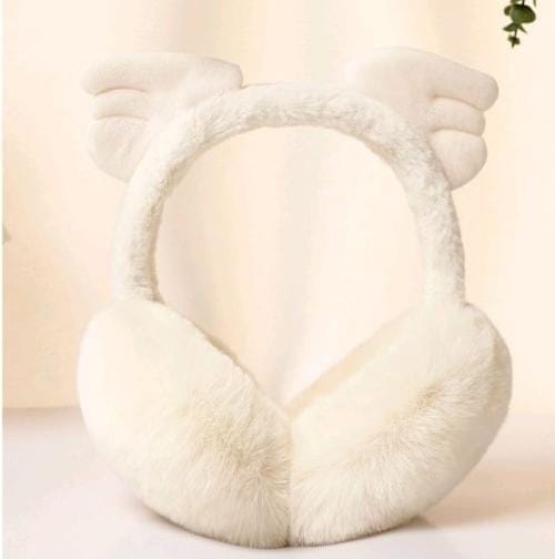 Esmi *Premium Quality Plush Furry Ear Muff - Wings*