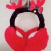 Esmi *Premium Quality Plush Furry Ear Muff - Christmas Theme with bell*
