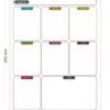 Esmi *Fridge Magnet Weekly Planner* - A4 size