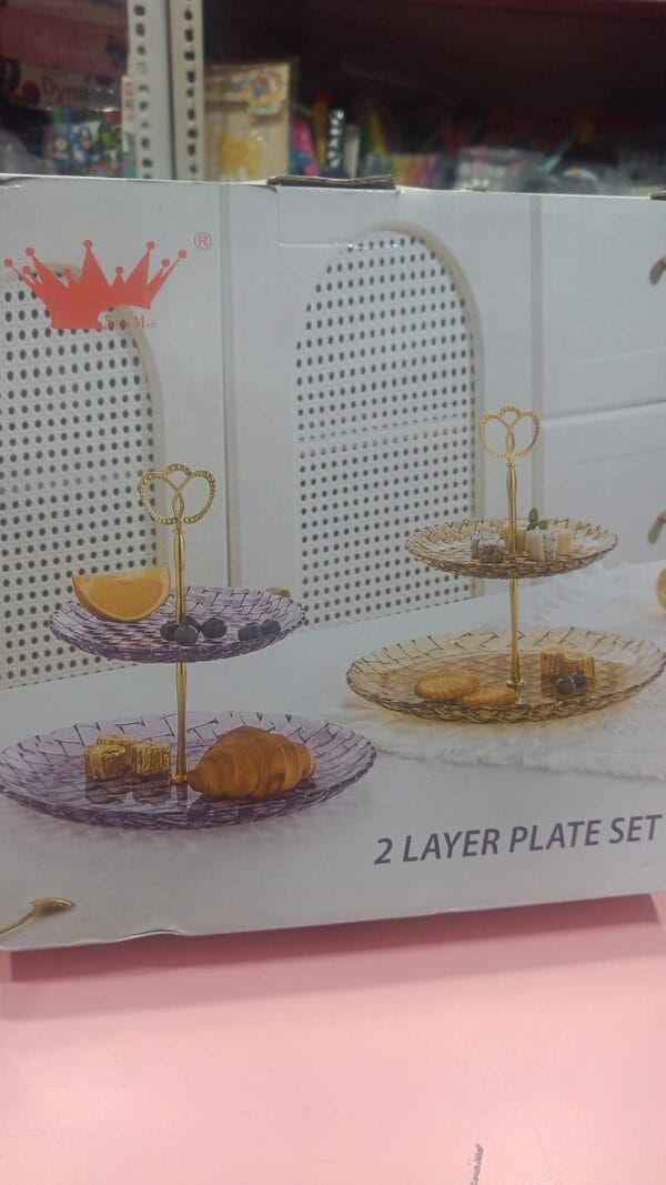 Esmi *Gracing Table - Cup Cake/ Food Items 2 Layer Decor Set*