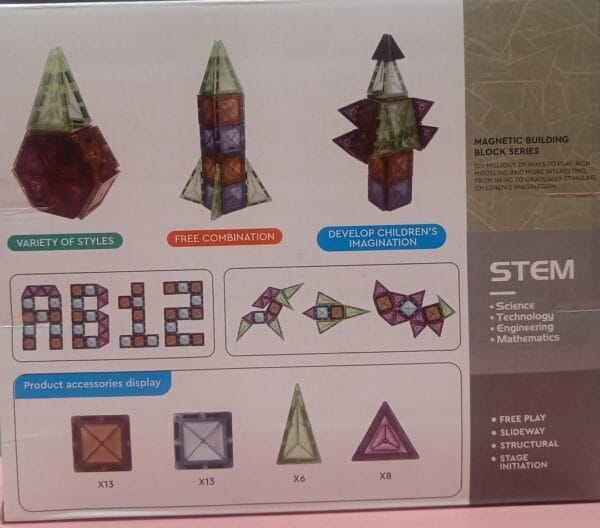 Esmi *Magnetic tiles* 40 pcs