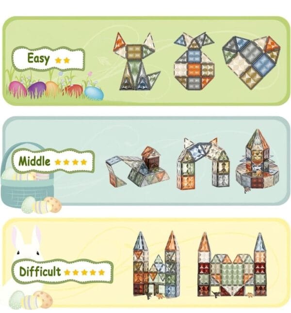 Esmi *Magnetic tiles* 40 pcs