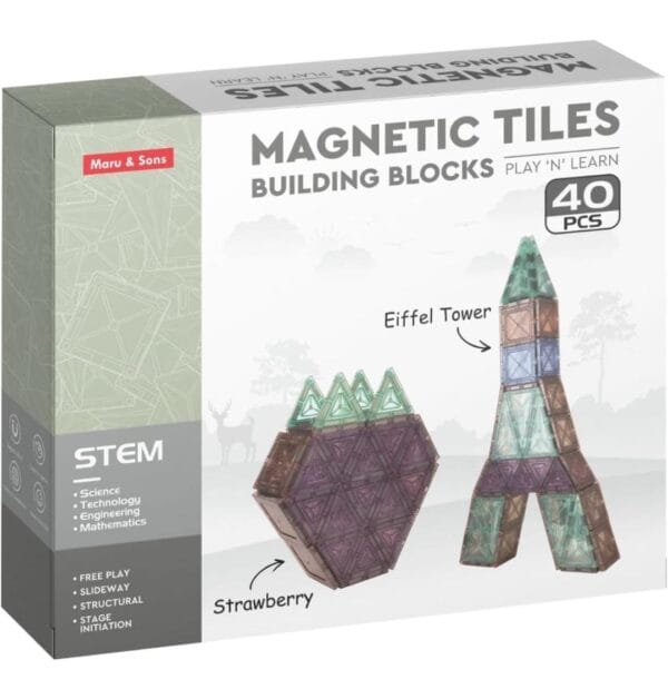 Esmi *Magnetic tiles* 40 pcs