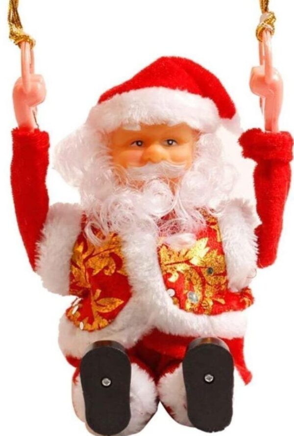 1002041889.jpg Esmi- *Christmas- Parachute Santa - Musical & light toy*