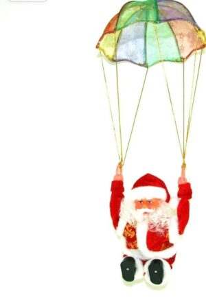 Esmi- *Christmas- Parachute Santa - Musical & light toy*