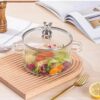 1002053049.jpg Esmi- ? *Premium Borosilicate Glass Cooking Pot with Cute Bear Lid* ?