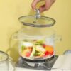 1002053052.jpg Esmi- ? *Premium Borosilicate Glass Cooking Pot with Cute Bear Lid* ?