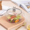 1002053053.jpg Esmi- ? *Premium Borosilicate Glass Cooking Pot with Cute Bear Lid* ?