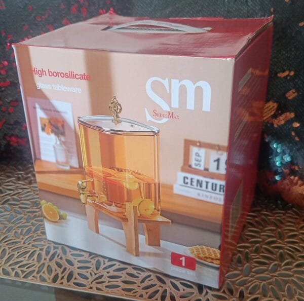 1002053065.jpg Esmi *High Borosilicate Glass Dispenser - Grazing Table Decor*