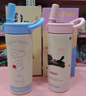Esmi- *Good Luck Stainless Steel Sippers with Handle*