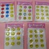Esmi *Emoji 3D Crystal Stickers* - Set of 5