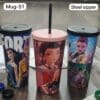 Esmi *Kpop Huntrix Demon Steel Sipper* 500 ml