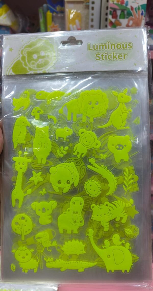 ??? *ESMI - GLOW IN THE DARK LUMINOUS STICKERS* ???