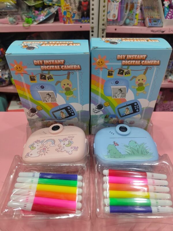 ?? *Esmi - Kids Instant Print Camera ?? in Unicorn & Dino print*