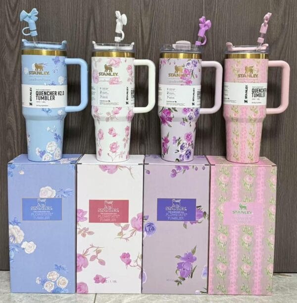 Esmi *Rose Theme Stanley Sipper Mug*