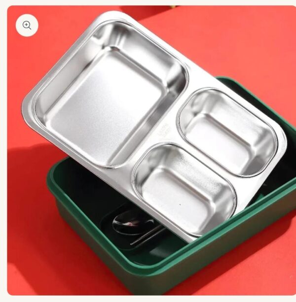 Esmi- ??? *Back to school* Premium Stainless Steel Kids Lunch Box ???