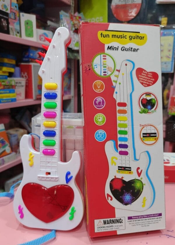 Esmi *Musical light Guitar toy- Toddler/New born