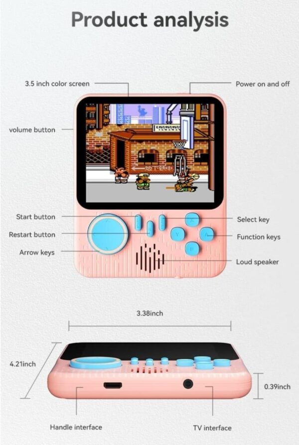 Esmi- ?? G7 Retro Handheld Game Console ? Bring Back the 90?s Fun!