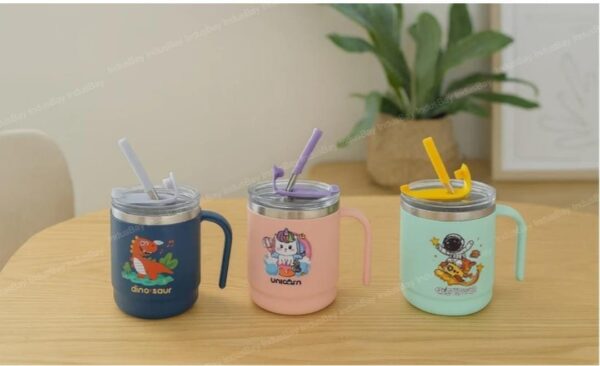 Esmi- *Insulated Mug with steel pipe*