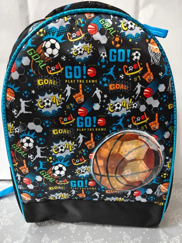 1002386244.jpg Esmi- ?? 3D Image School Bag ?Football/Basketball- 16 Inch