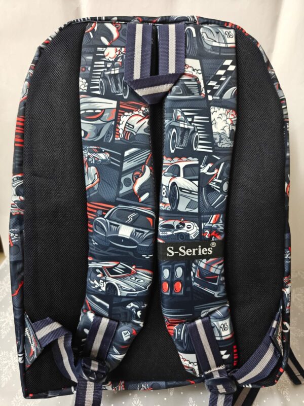 Esmi- ?? Racing Theme School Bag ? 17 Inch