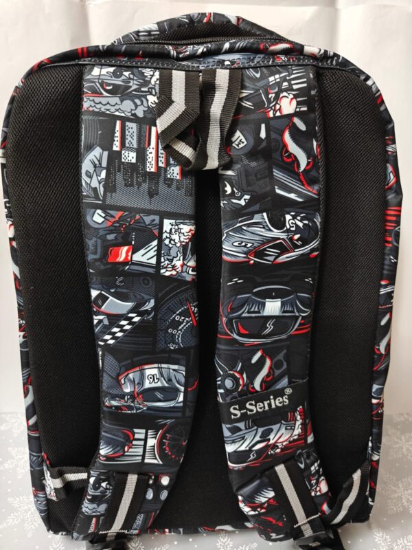 Esmi- ?? Racing Theme School Bag ? 17 Inch