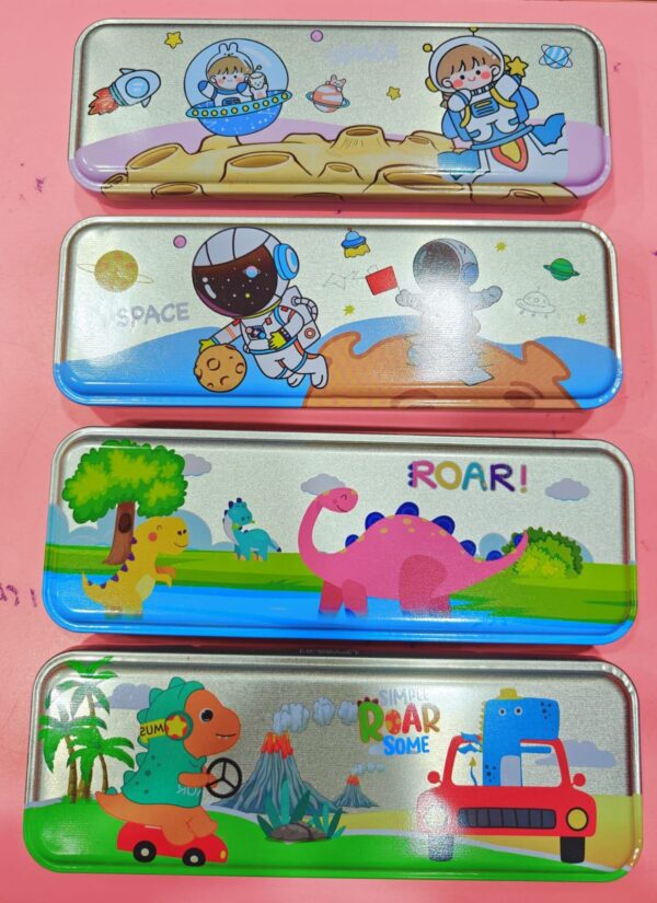 Esmi- ?? Cute Kids Metal Pencil Box ? New Designs Available!