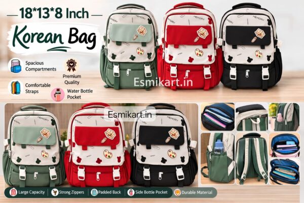 Esmi- *Premium Korean Style School Bag*