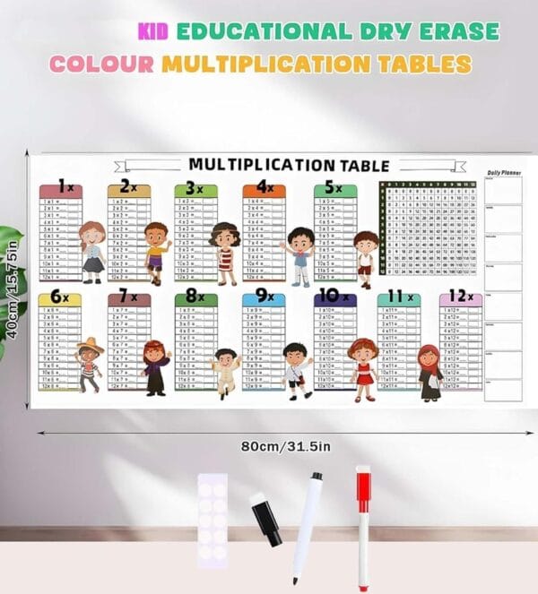 Esmi *Educational Multiplication Table & Planner*
