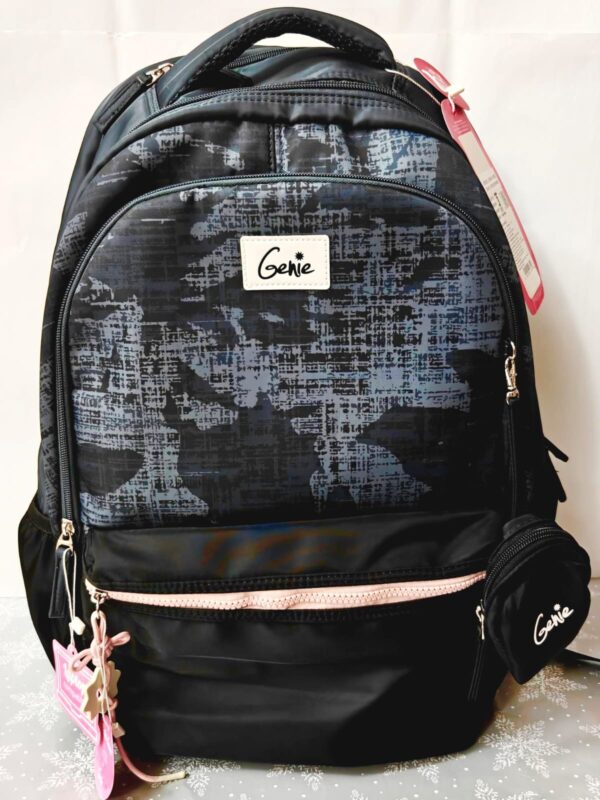 1002398108.jpg Esmi- *Genie Nora 19 Inch Spacious School Bag with Pouch Keychain*