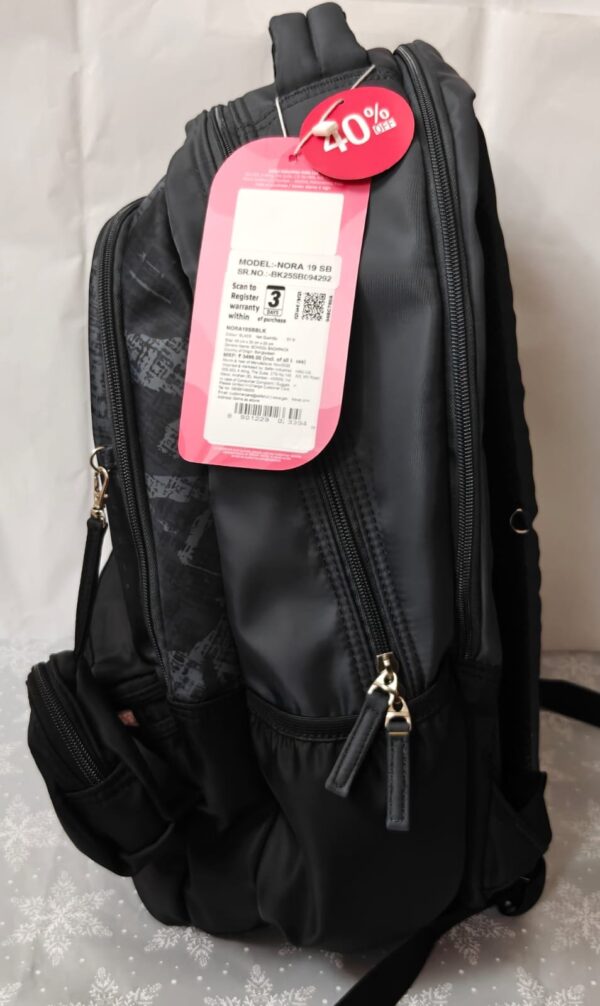1002398118.jpg Esmi- *Genie Nora 19 Inch Spacious School Bag with Pouch Keychain*