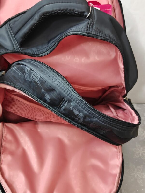 1002398121.jpg Esmi- *Genie Nora 19 Inch Spacious School Bag with Pouch Keychain*