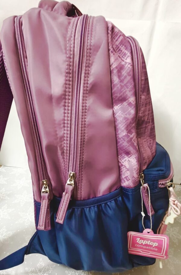 1002398148.jpg Esmi- *Genie Nora 19 Inch Spacious School Bag with Pouch Keychain*