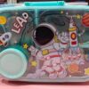 1002406427.jpg Esmi- Premium Stainless Steel Kids 3 section Lunch Box with Chutney Box & Cutlery ??
