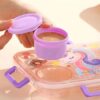 1002406430.jpg Esmi- Premium Stainless Steel Kids 3 section Lunch Box with Chutney Box & Cutlery ??