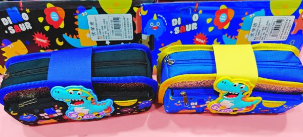 Esmi- *Glittery Dinosaur Pencil Pouch*