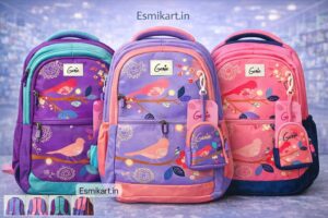 Esmi- *Genie 18 Inch School Bags with Pouch Keychain ? New Arrival*