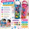1002614813.jpg 2 in 1 Kids Bottle + Clay Set
