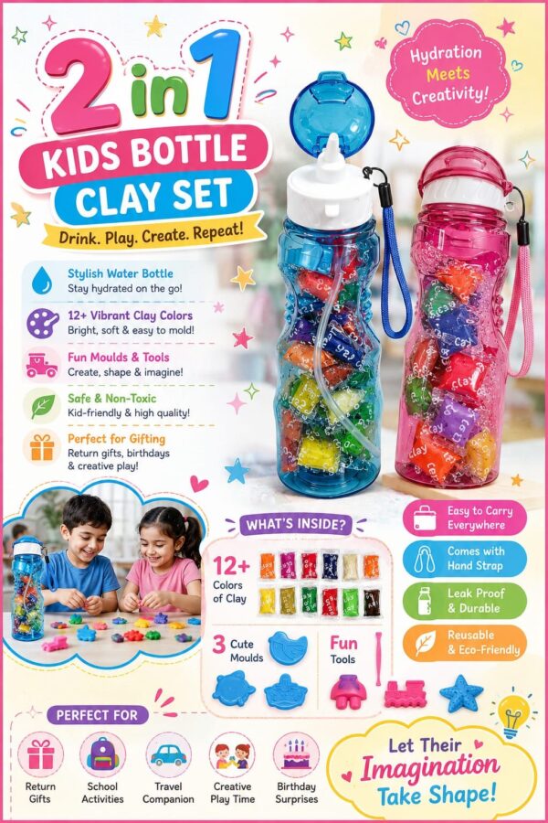 1002614813.jpg 2 in 1 Kids Bottle + Clay Set