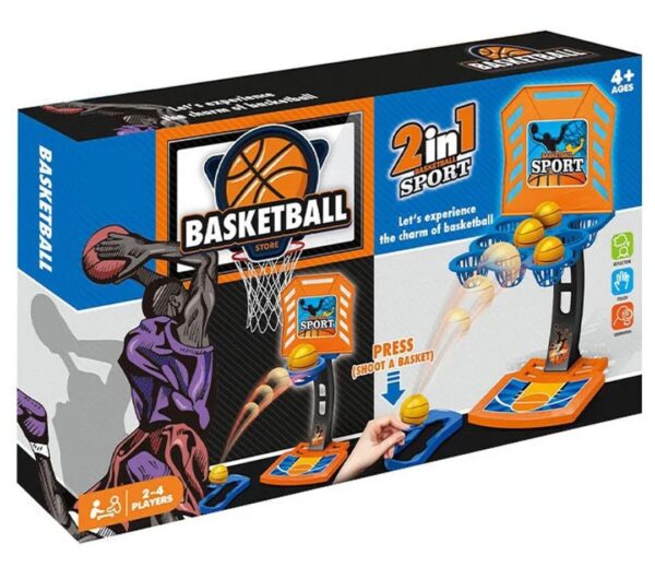 2-in-1 Basketball Sport Game Set