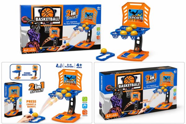 2-in-1 Basketball Sport Game Set