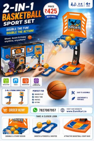 1002626866.jpg 2-in-1 Basketball Sport Game Set